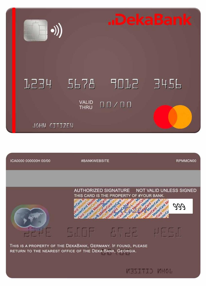 Germany Deka Bank mastercard